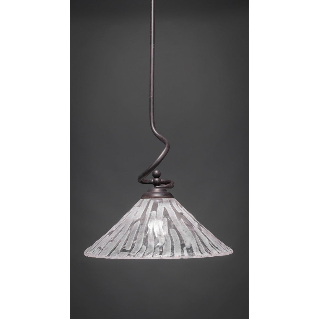 Toltec Capri 900-dg-719 Pendant Light - Dark Granite
