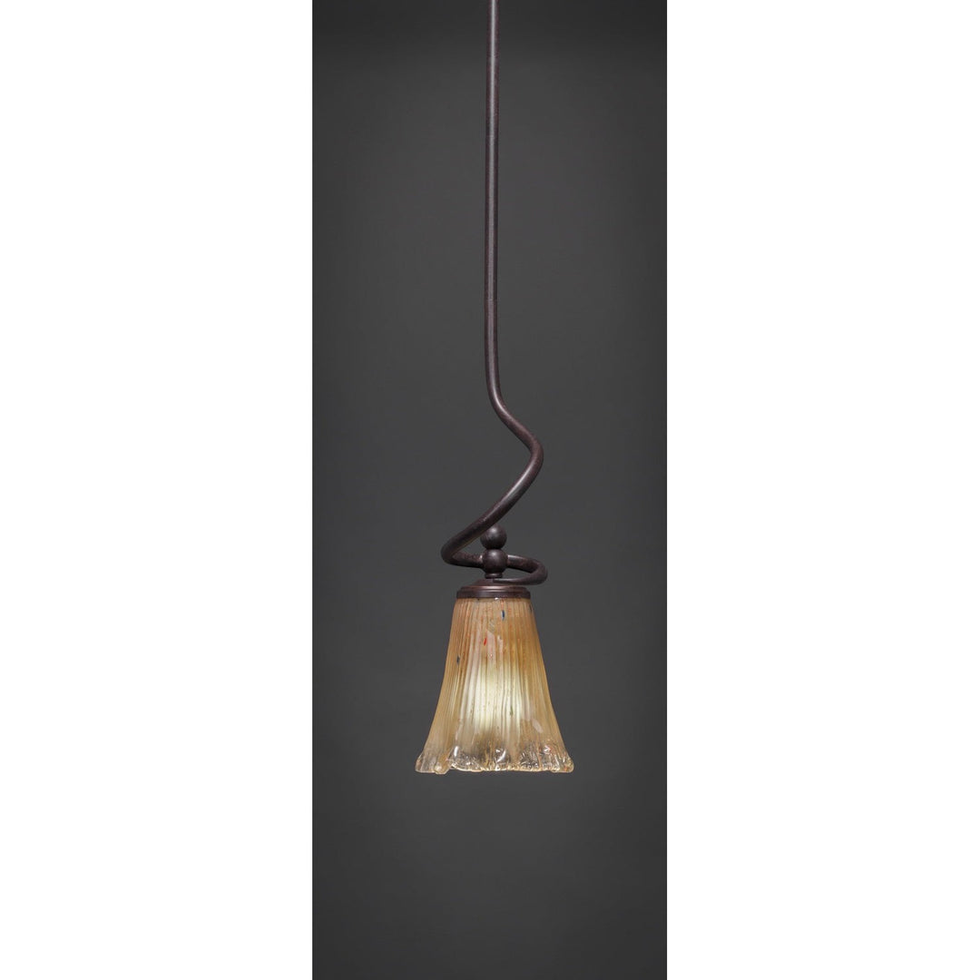 Toltec Capri 901-dg-720 Pendant Light - Dark Granite