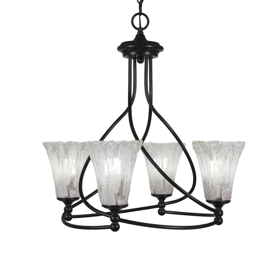 Toltec Capri 904-dg-729 Chandelier Light - Dark Granite