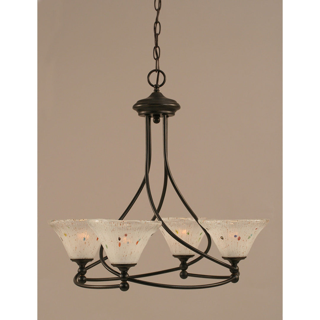 Toltec Capri 904-dg-751 Chandelier Light - Dark Granite