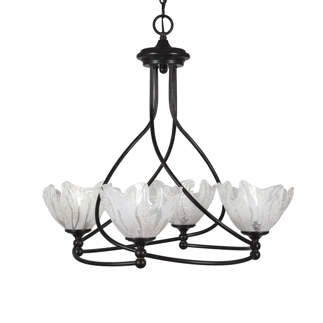 Toltec Capri 904-dg-759 Chandelier Light - Dark Granite
