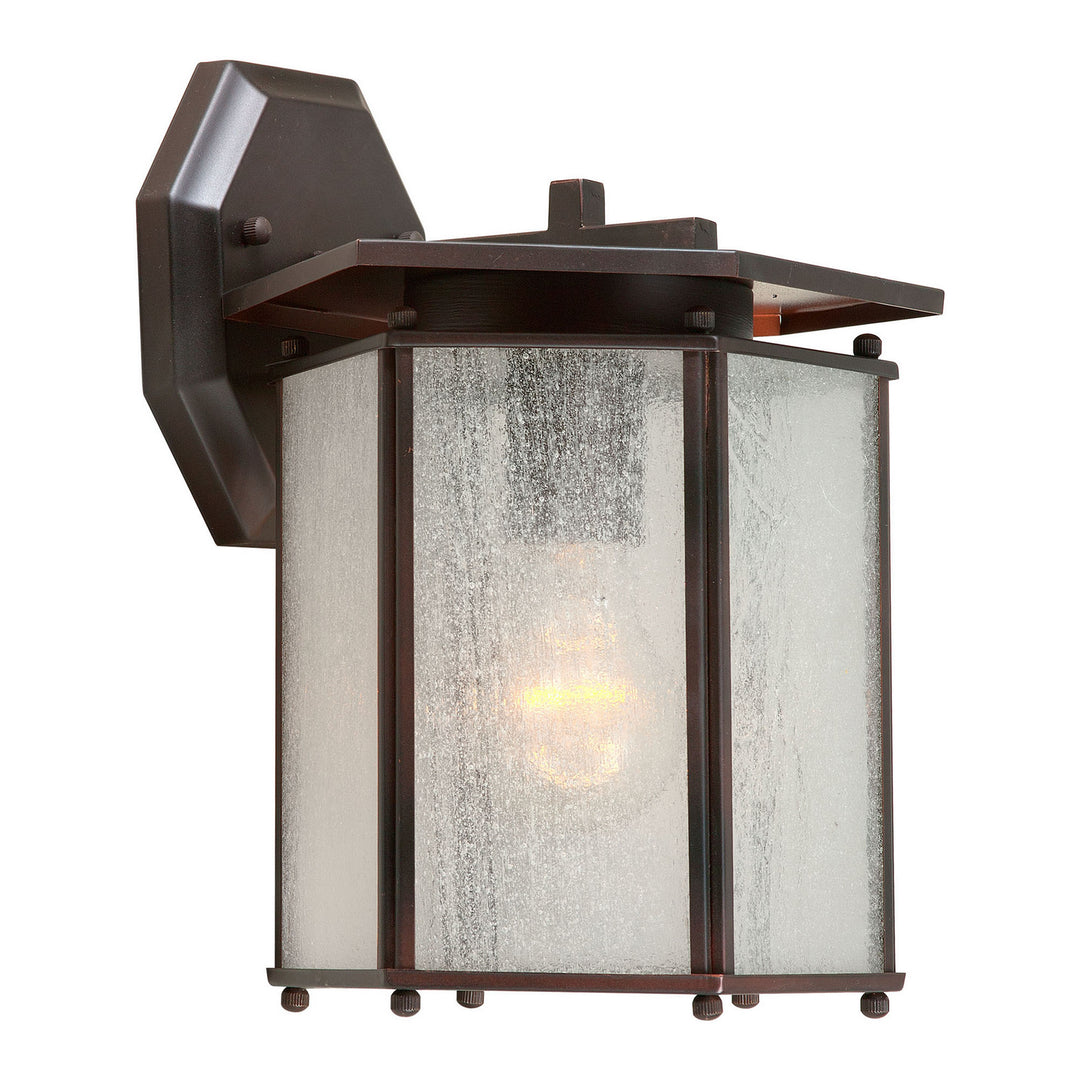 Forte Lighting 1130-01-32  One Light Outdoor Lantern Outdoor Bronze / Dark