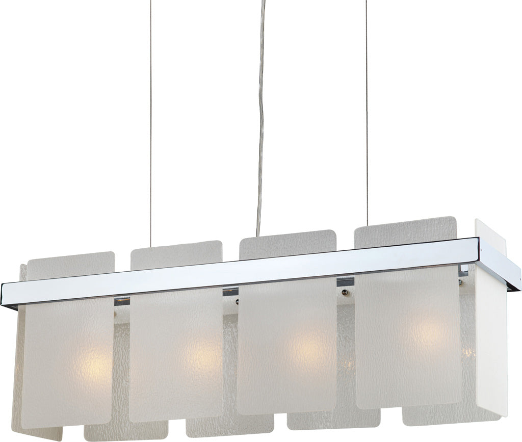 Forte Island 2545-04-05 Pendant Light - Chrome