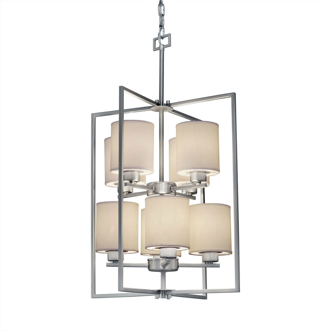 Forte 2570-08-55 Chandelier Light - Brushed Nickel