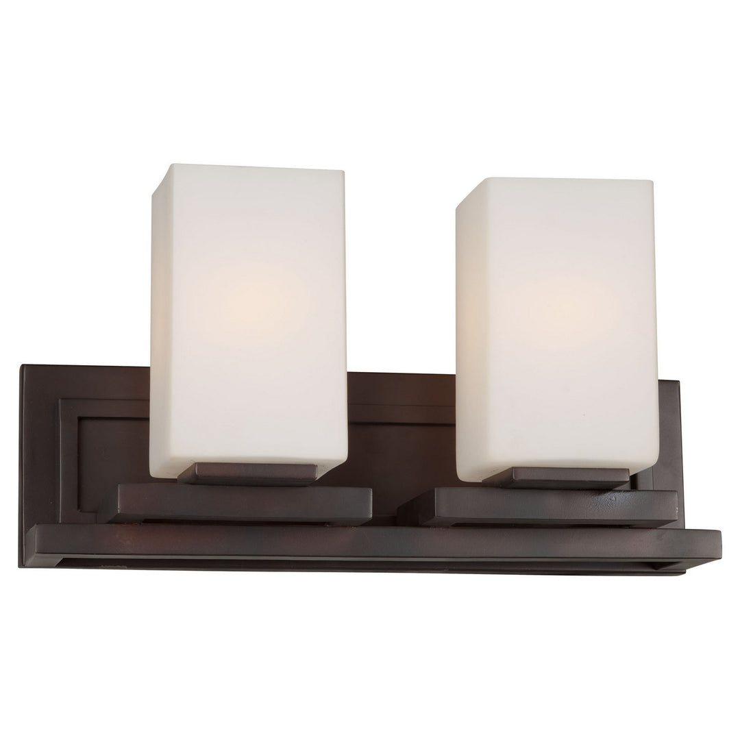 Forte 5078-02-32 Bath Vanity Light 17 in. wide - Antique Bronze