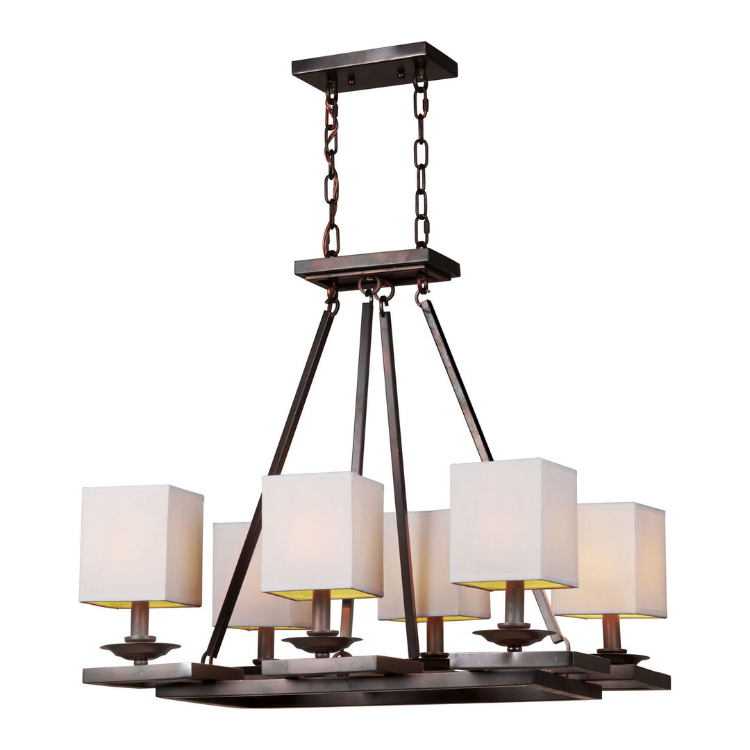 Forte 7038-06-32 Chandelier Light - Antique Bronze