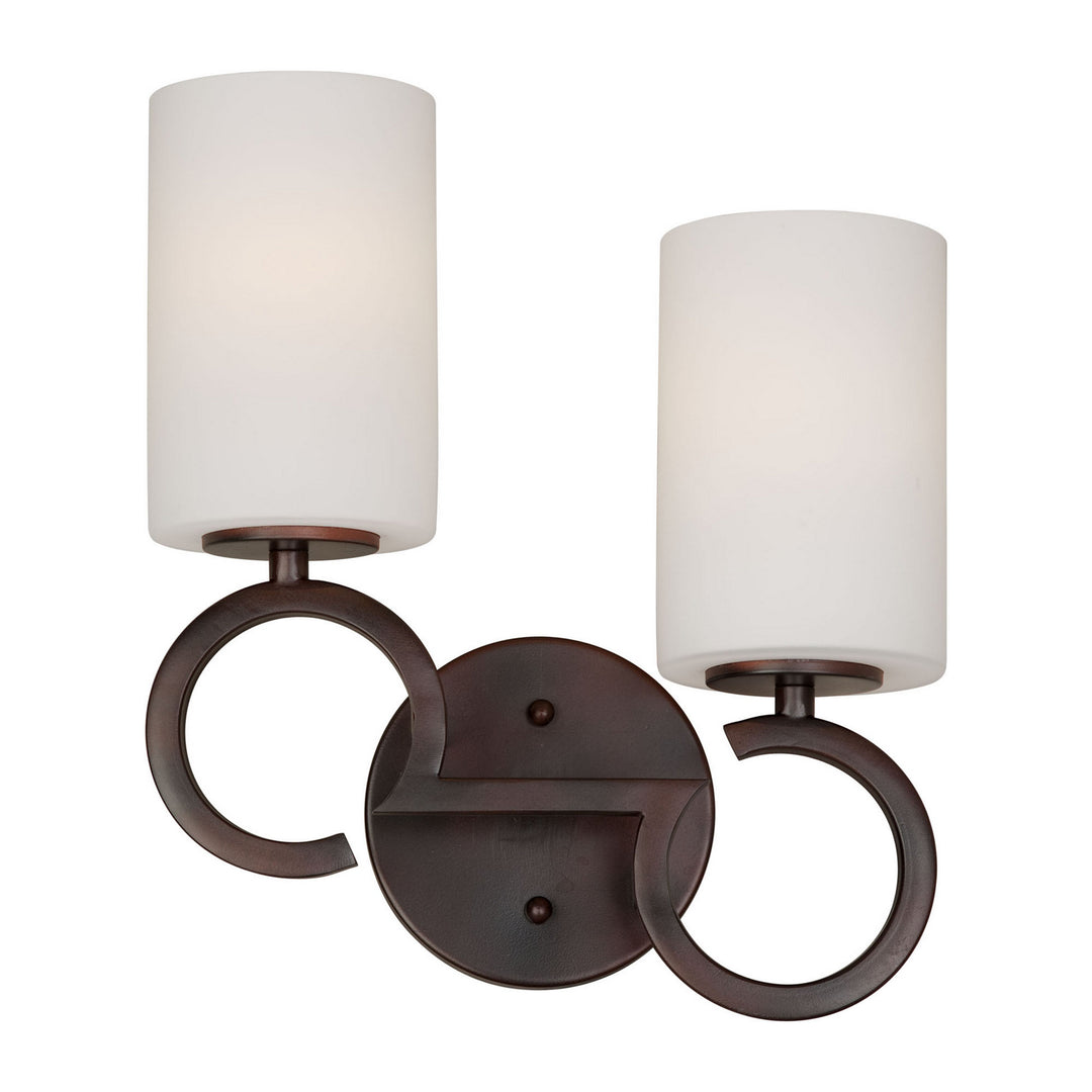 Forte 5085-02-32 Bath Vanity Light 11 in. wide - Antique Bronze
