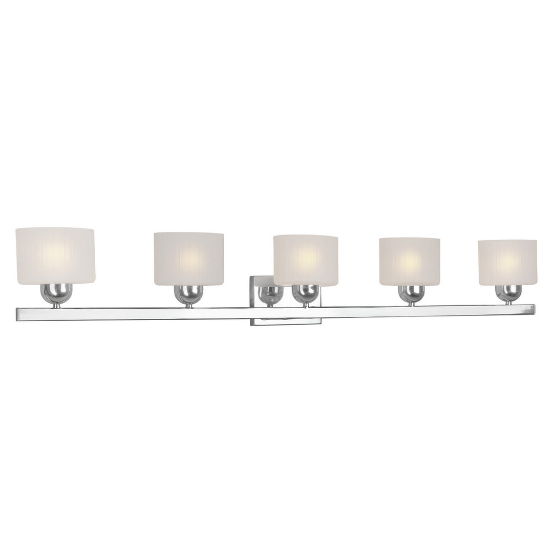 Forte 5140-05-05 Bath Vanity Light 50 in. wide - Chrome