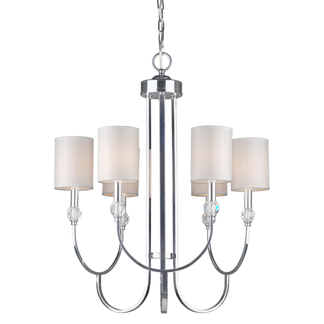 Forte 7042-06-05 Chandelier Light - Chrome