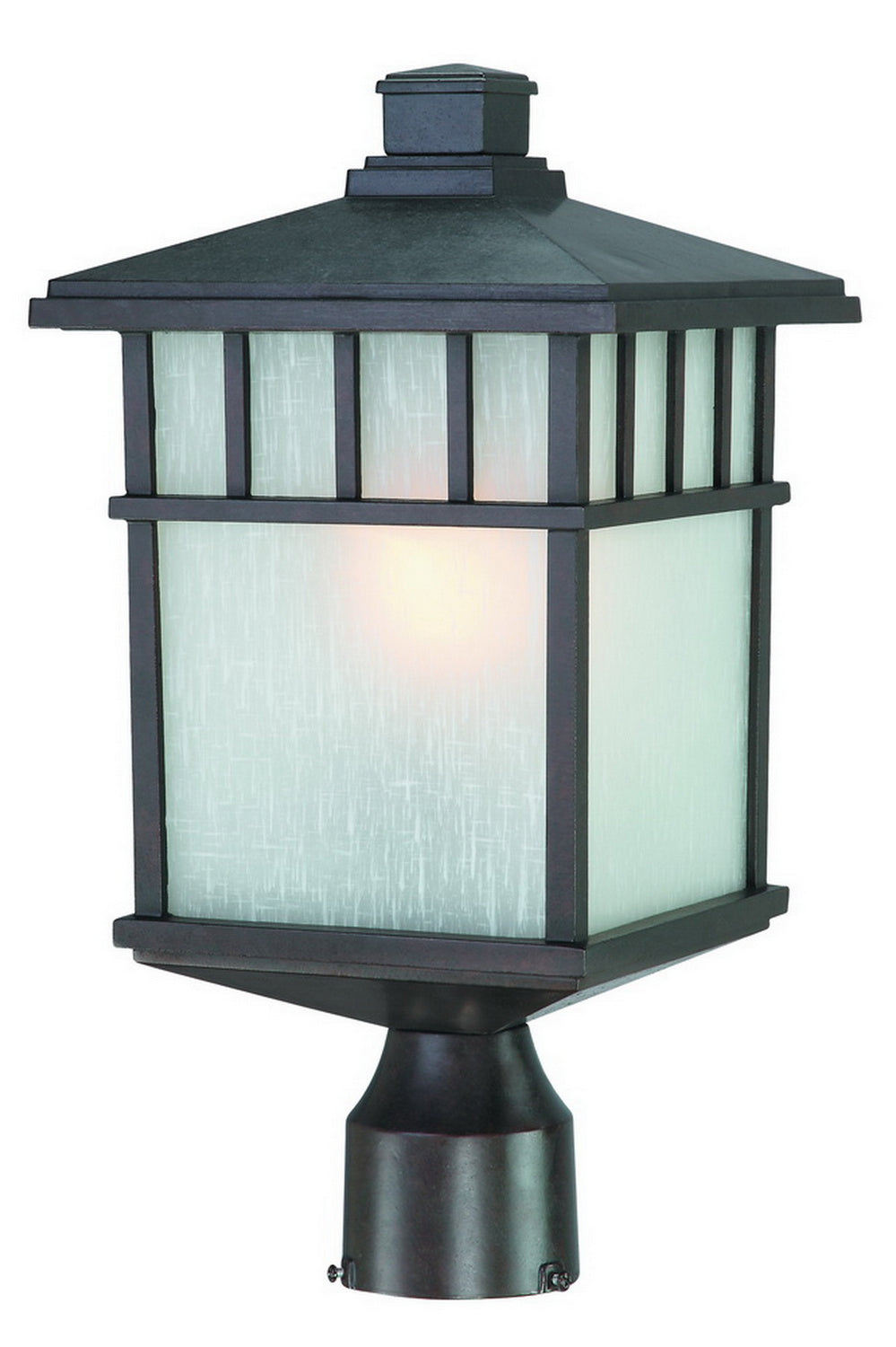 Dolan Designs Lighting 9116-34 Barton One Light Post Mount Outdoor Bronze / Dark