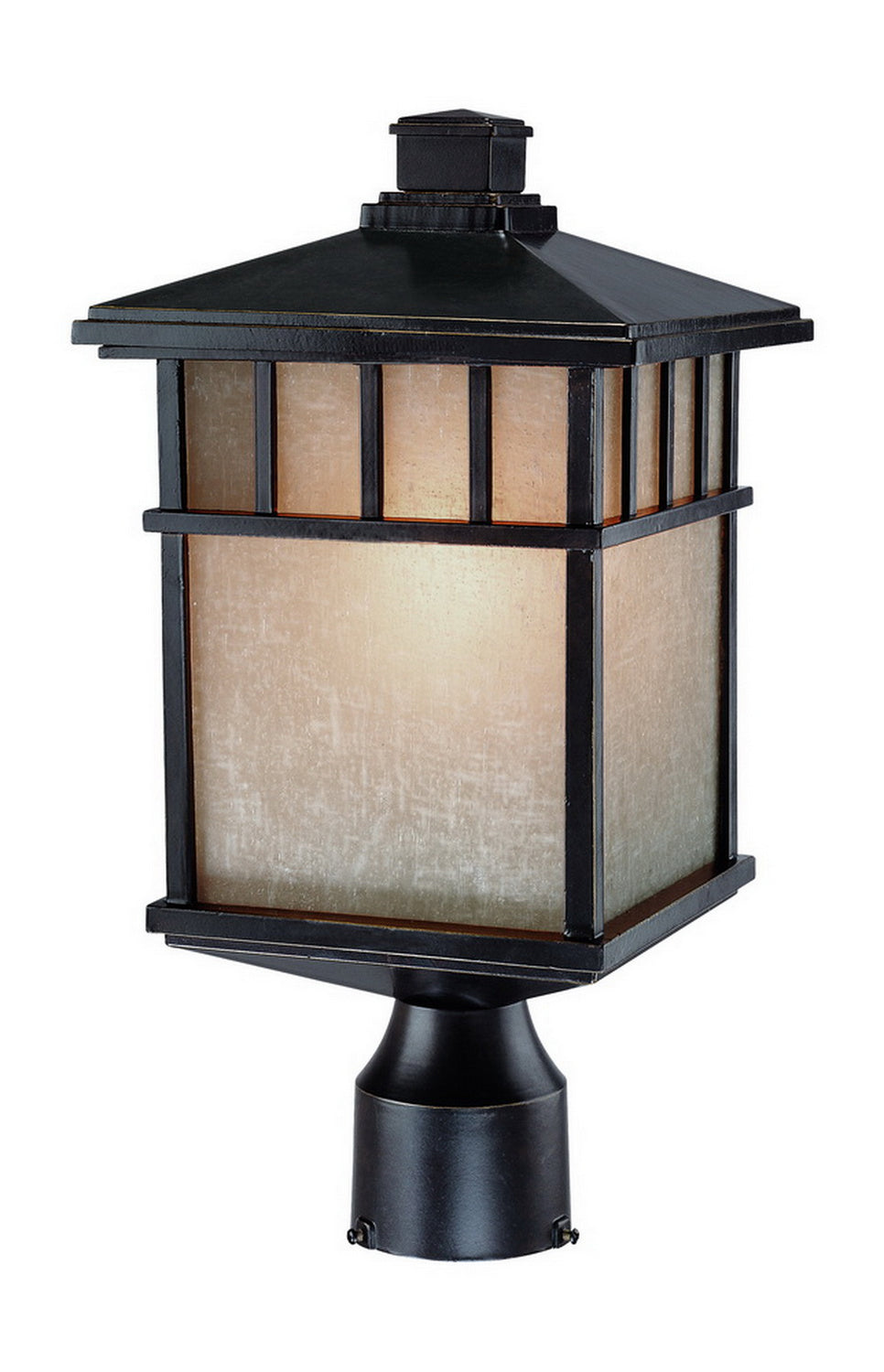 Dolan Designs Lighting 9116-68 Barton One Light Post Mount Outdoor Bronze / Dark