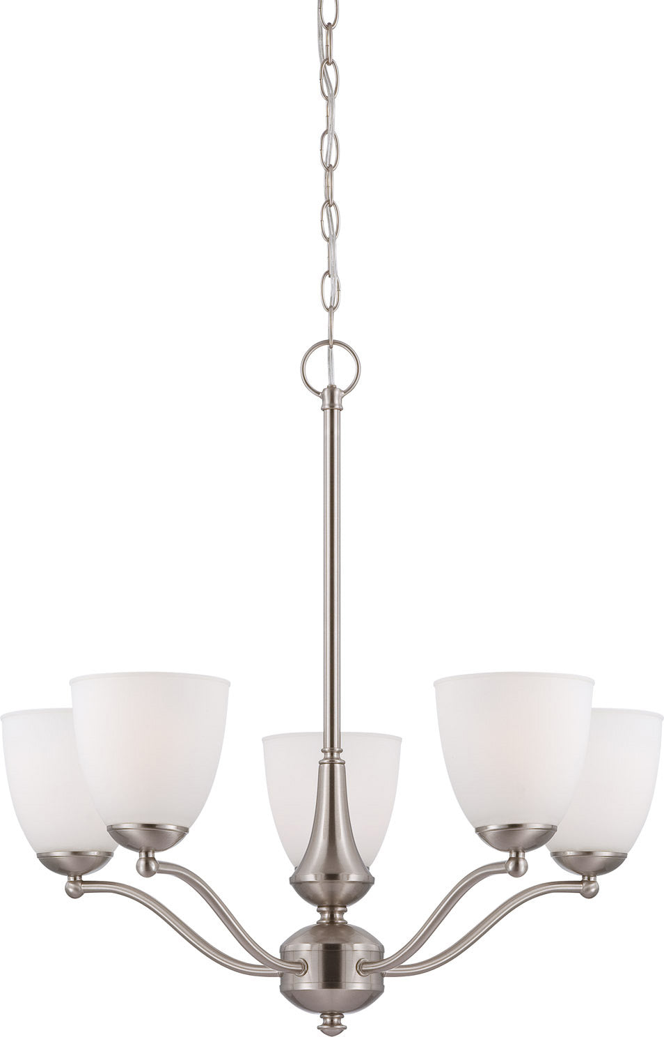 Nuvo Patton 60-5035 Chandelier Light - Brushed Nickel