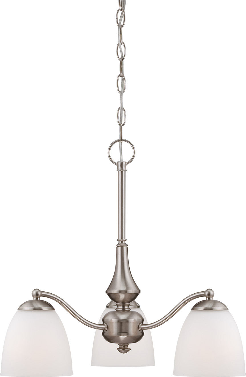 Nuvo Patton 60-5042 Chandelier Light - Brushed Nickel