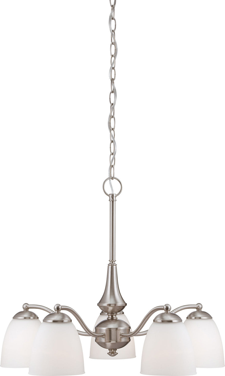 Nuvo Patton 60-5043 Chandelier Light - Brushed Nickel
