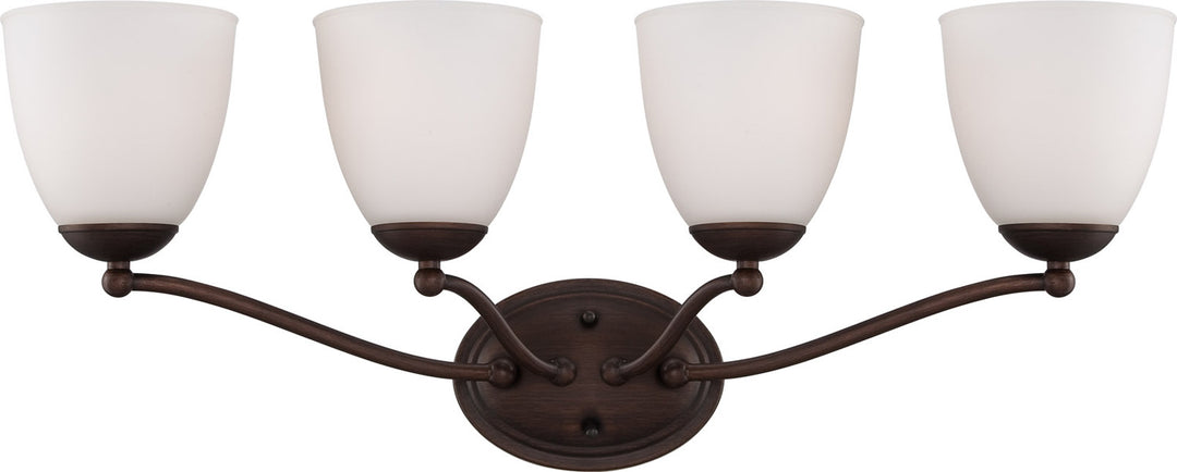 Nuvo Patton 60-5134 Bath Vanity Light 28 in. wide - Prairie Bronze