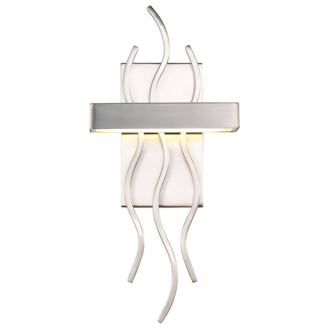 Nuvo Wave 62-104 Wall Light - Brushed Nickel