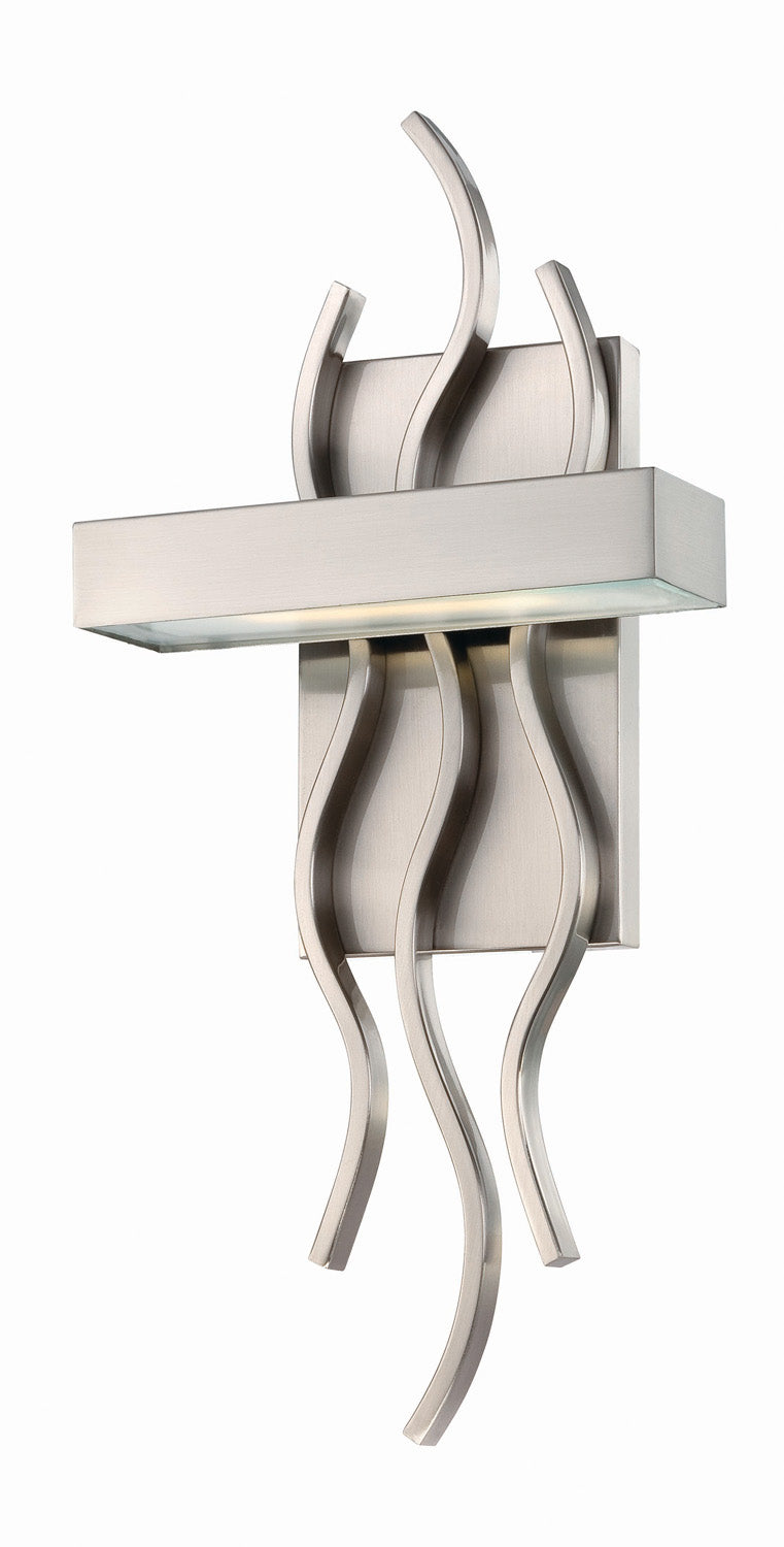 Nuvo Wave 62-104 Wall Light - Brushed Nickel