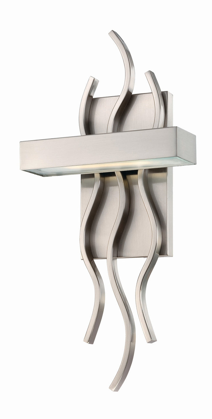 Nuvo Wave 62-104 Wall Light - Brushed Nickel