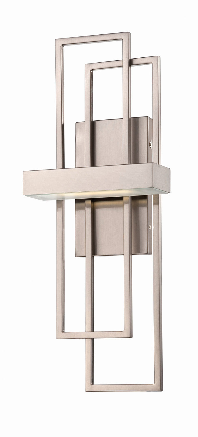 Nuvo Frame 62-105 Wall Light - Brushed Nickel