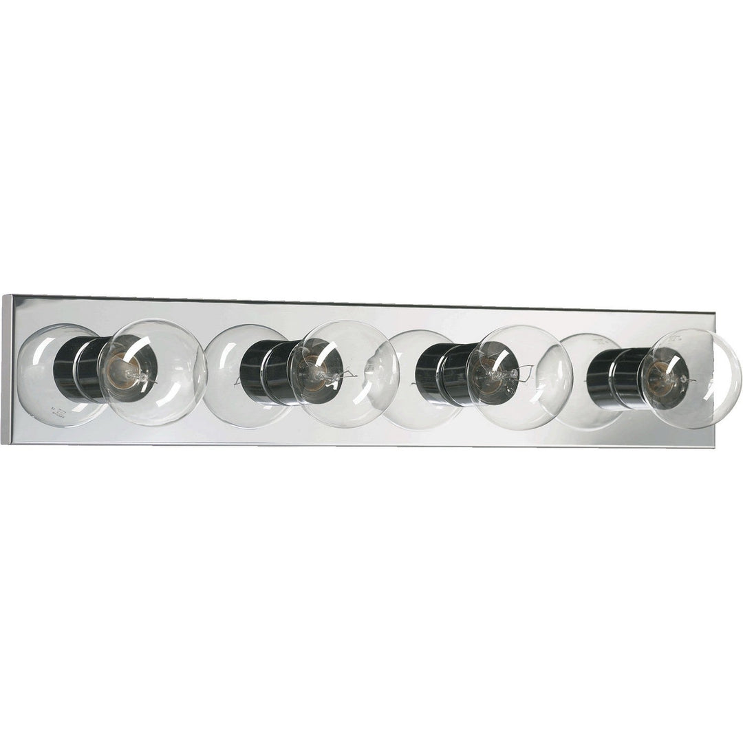 Quorum 5016-4-14 Utility Light - Chrome