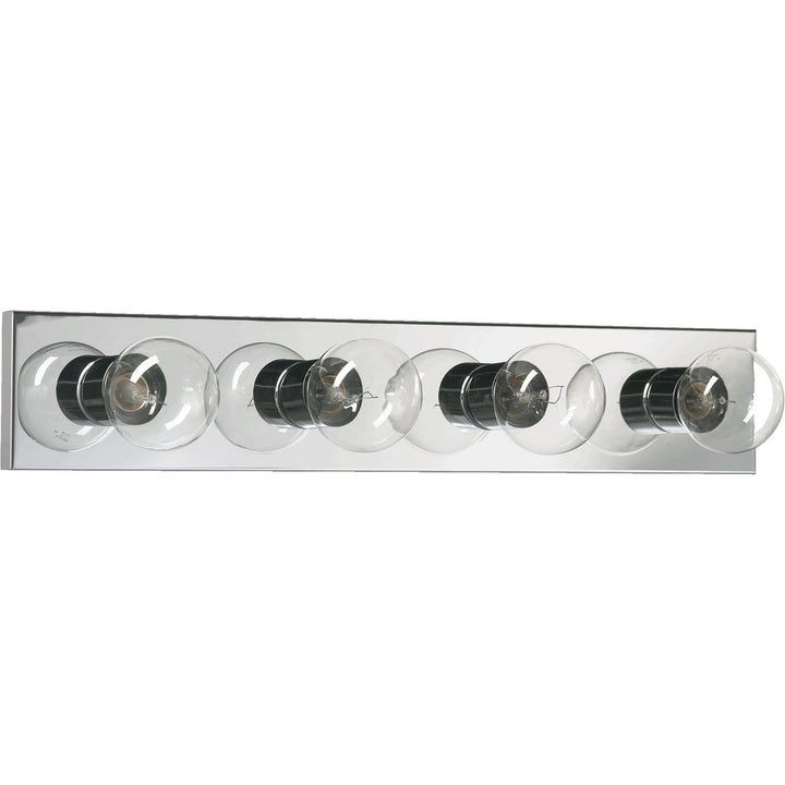 Quorum 5016-4-14 Utility Light - Chrome
