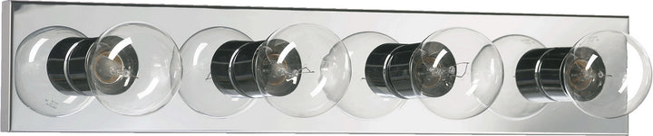 Quorum 5016-4-14 Utility Light - Chrome