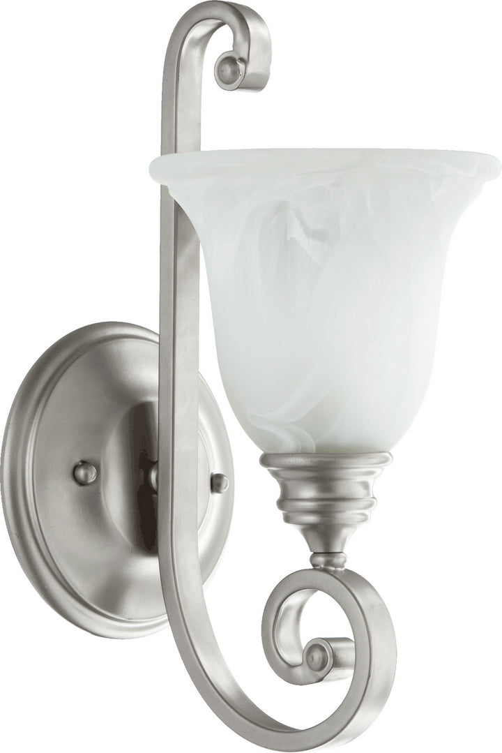 Quorum Bryant 5454-1-64 Wall Sconce Light - Classic Nickel