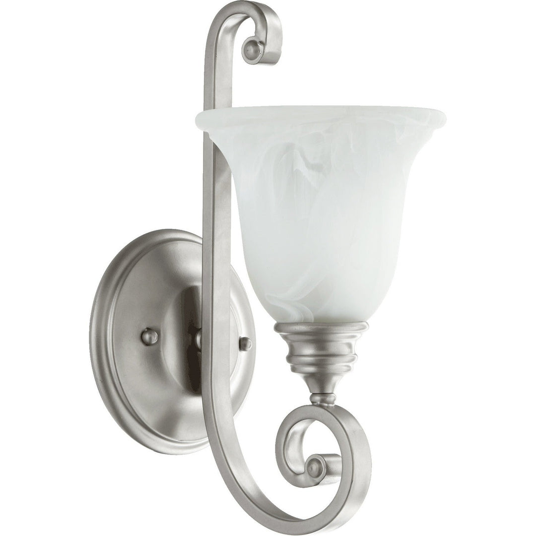 Quorum Bryant 5454-1-64 Wall Sconce Light - Classic Nickel