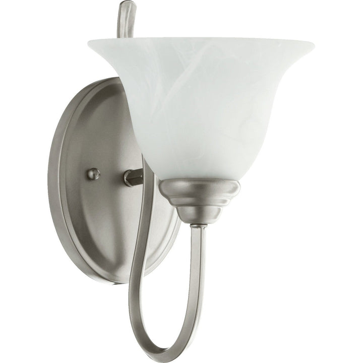 Quorum Spencer 5510-1-64 Wall Sconce Light - Classic Nickel