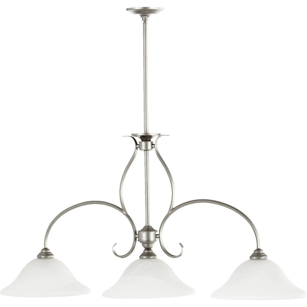 Quorum Spencer 6510-3-64 Pendant Light - Classic Nickel