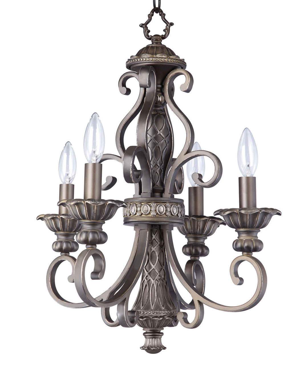 Revolution Harlequin 9981FB Chandelier Light - Flemish Bronze