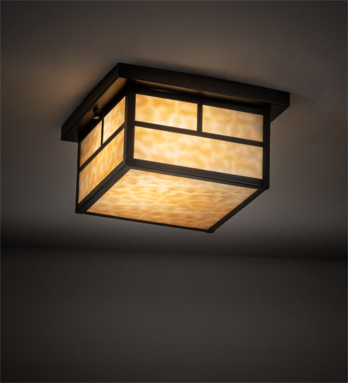 Meyda Tiffany Hyde Park 46407 Ceiling Light - Craftsman Brown