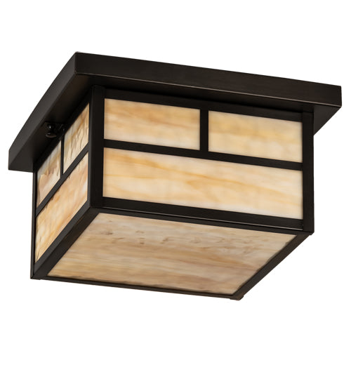 Meyda Tiffany Hyde Park 46407 Ceiling Light - Craftsman Brown