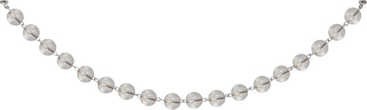 Magtrim Lighting BC-8109 Bead Garland Smooth Clear Bead Garland -12`` (3 Per Box) Home Decor Light