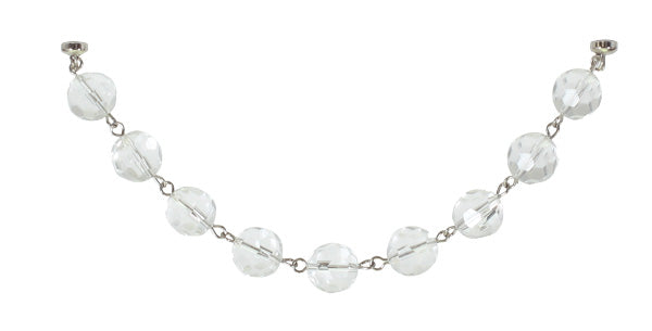 Magtrim Lighting BC-8339 Bead Garland Clear Faceted Bead Garland - 6`` (3 Per Box) Home Decor Light