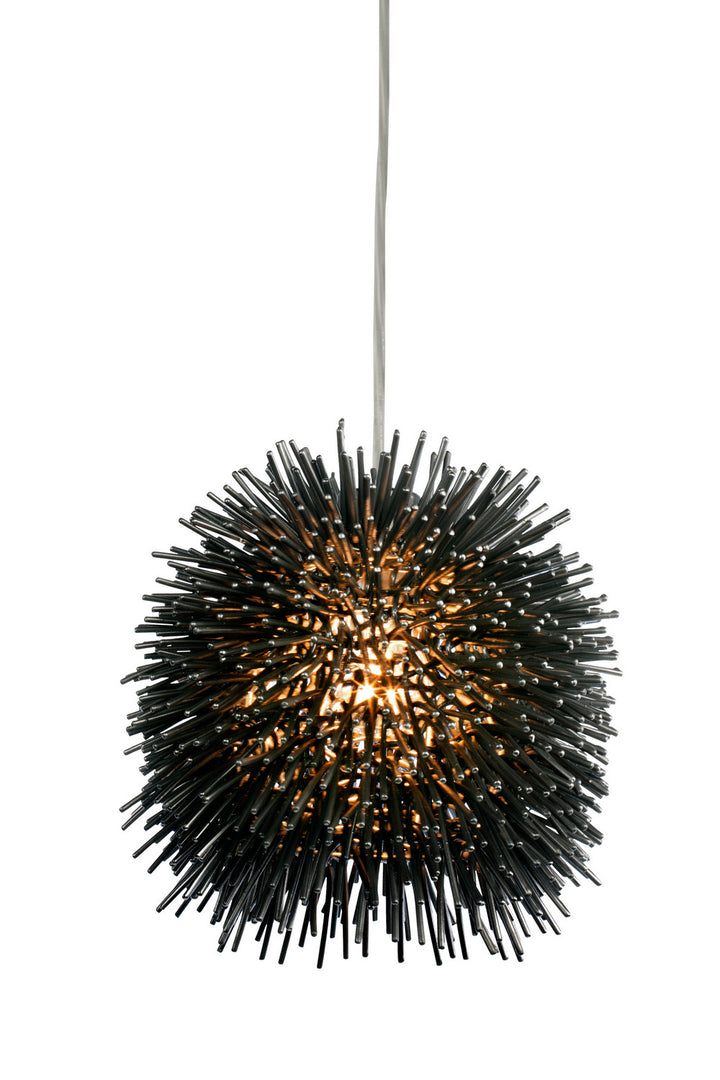Varaluz Urchin 169M01SBL Pendant Light - Black