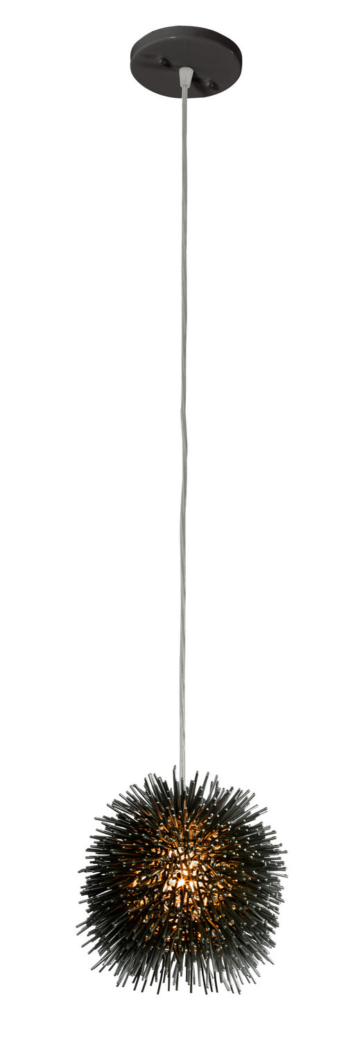 Varaluz Urchin 169M01SBL Pendant Light - Black