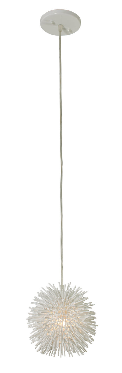 Varaluz Urchin 169M01SWH Pendant Light - White
