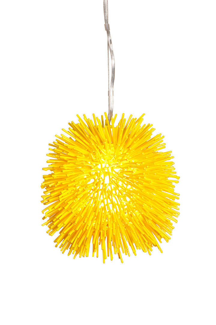 Varaluz Urchin 169M01YE Pendant Light - Un-Mellow Yellow
