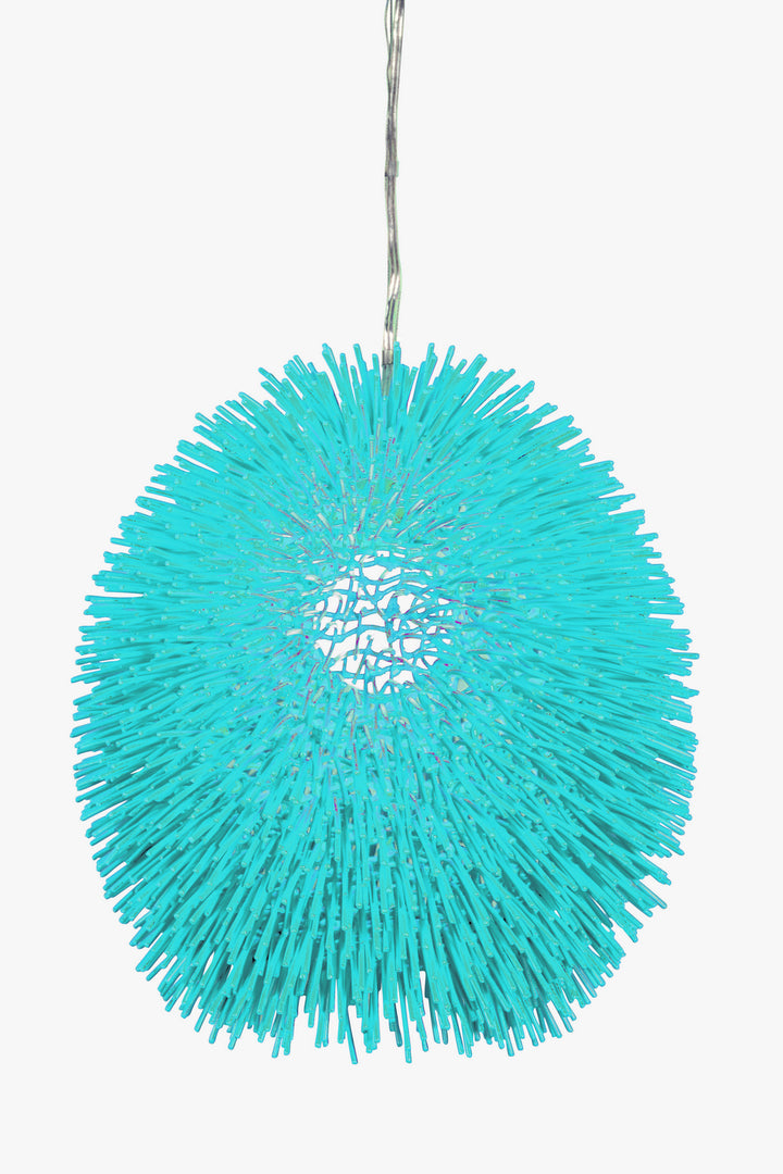 Varaluz Urchin 169P01AQ Pendant Light - Aqua Velvet