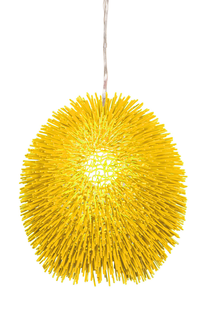 Varaluz Urchin 169P01YE Pendant Light - Un-Mellow Yellow