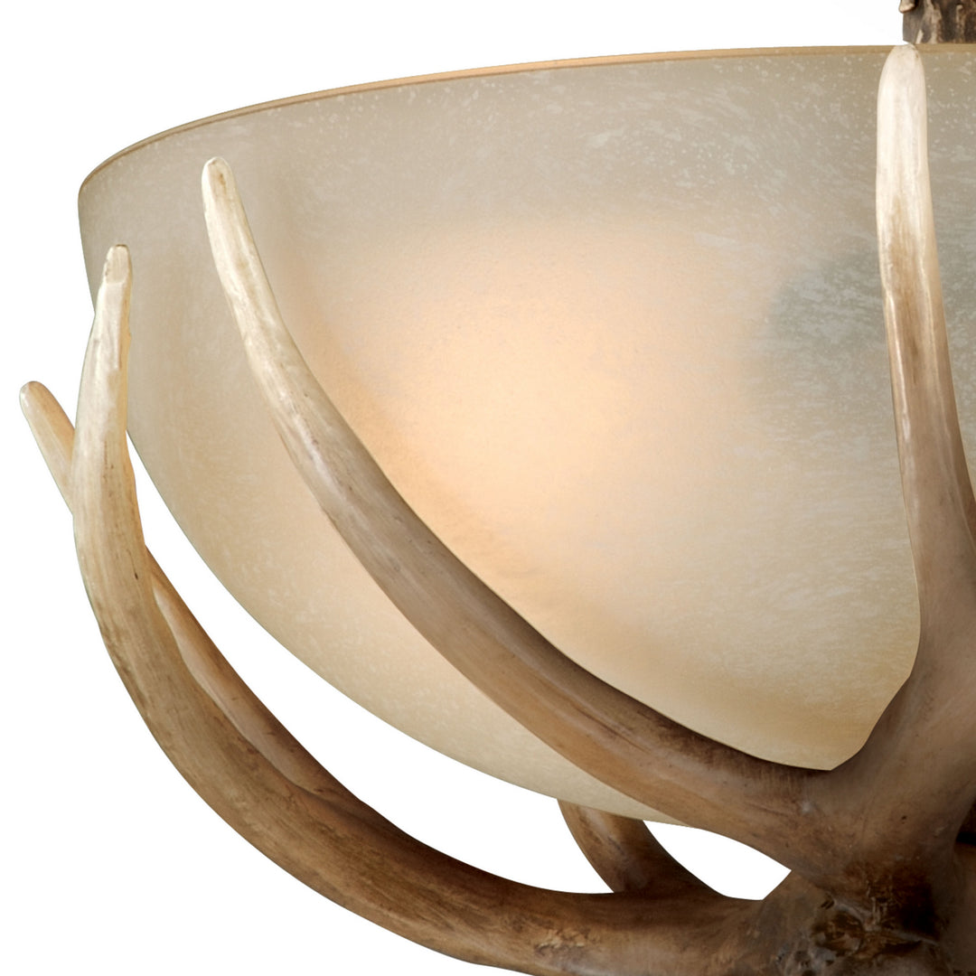 Vaxcel Yoho C0014 Ceiling Light - Black Walnut