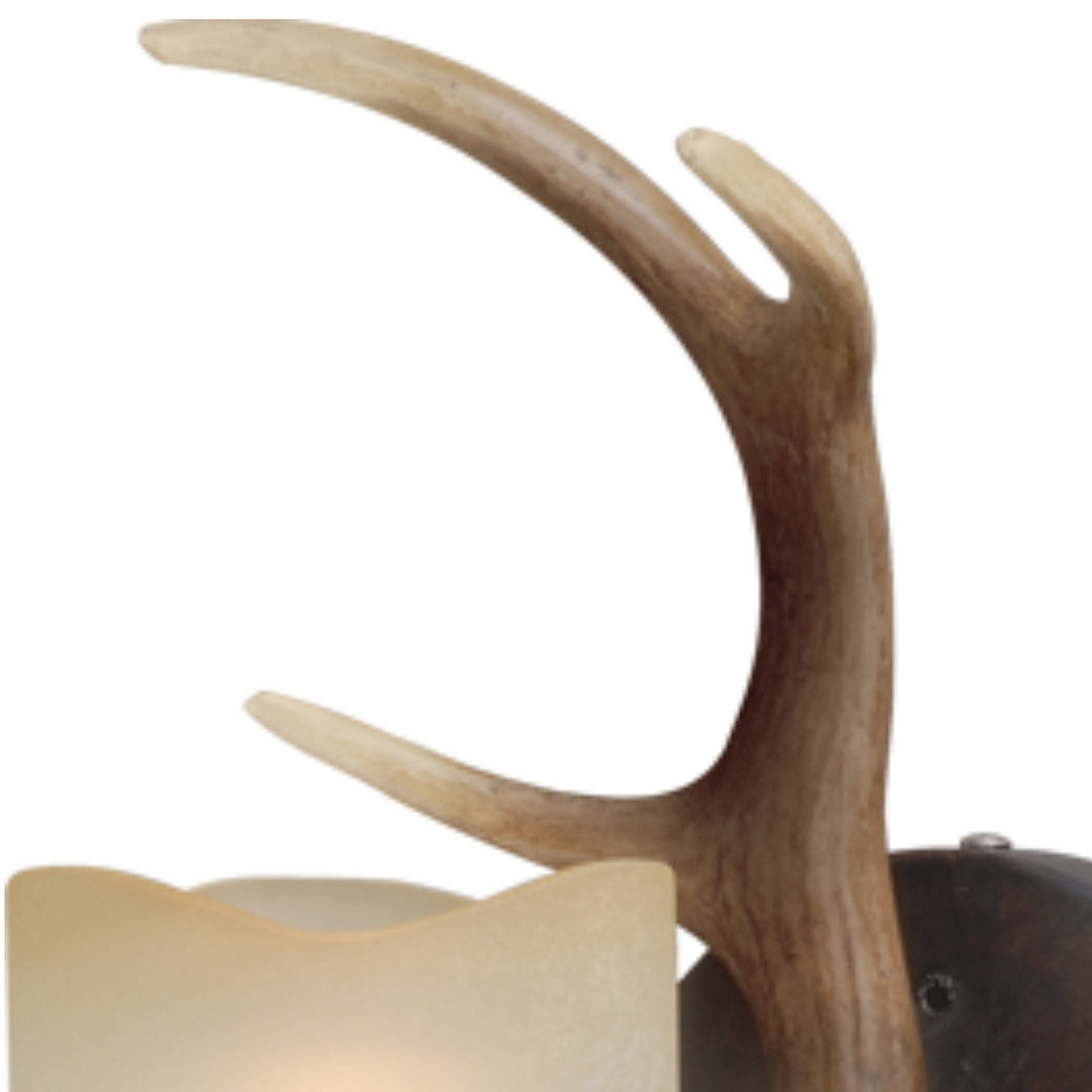Vaxcel Yoho W0032 Wall Light - Black Walnut