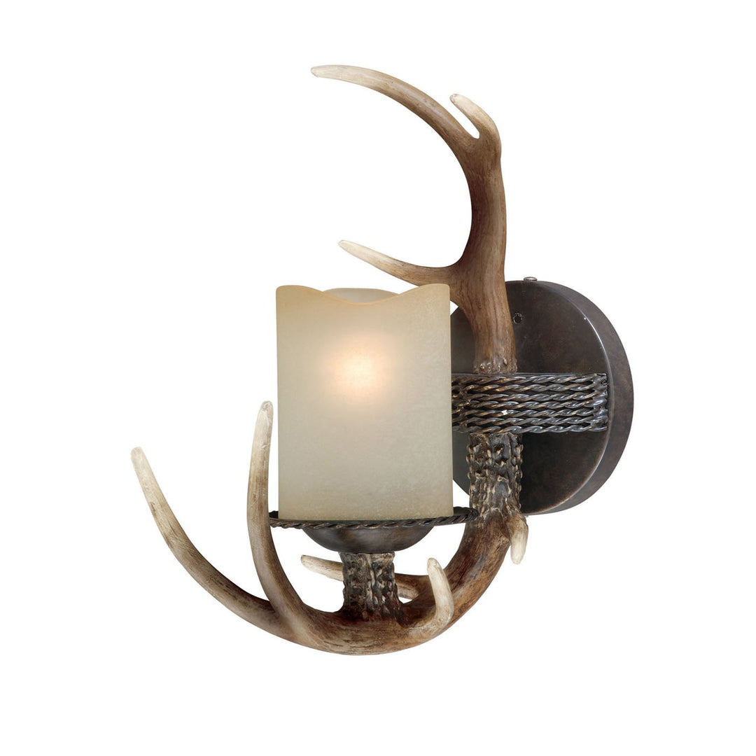 Vaxcel Yoho W0032 Wall Light - Black Walnut