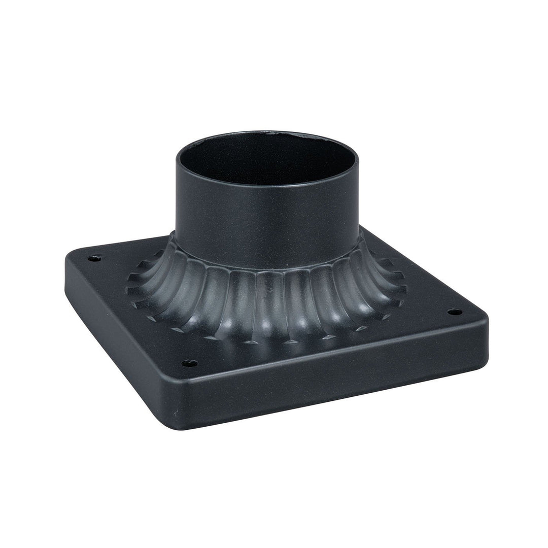 Vaxcel Lighting T0019 Post Mount Pier Mount Adapter Outdoor Bronze / Dark