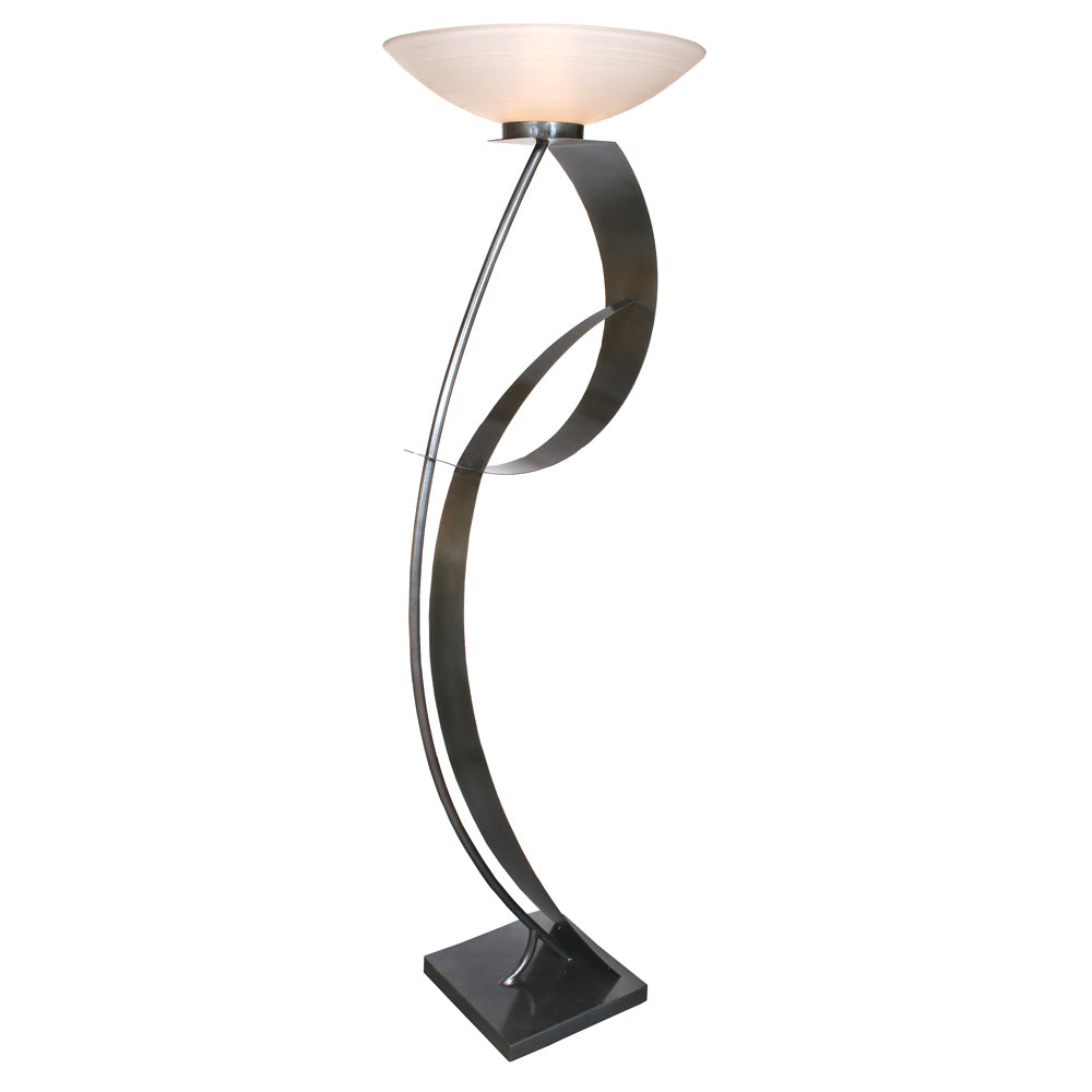 Van Teal Lighting 781281 You Will Remember One Light Torchiere Lamp Bronze / Dark