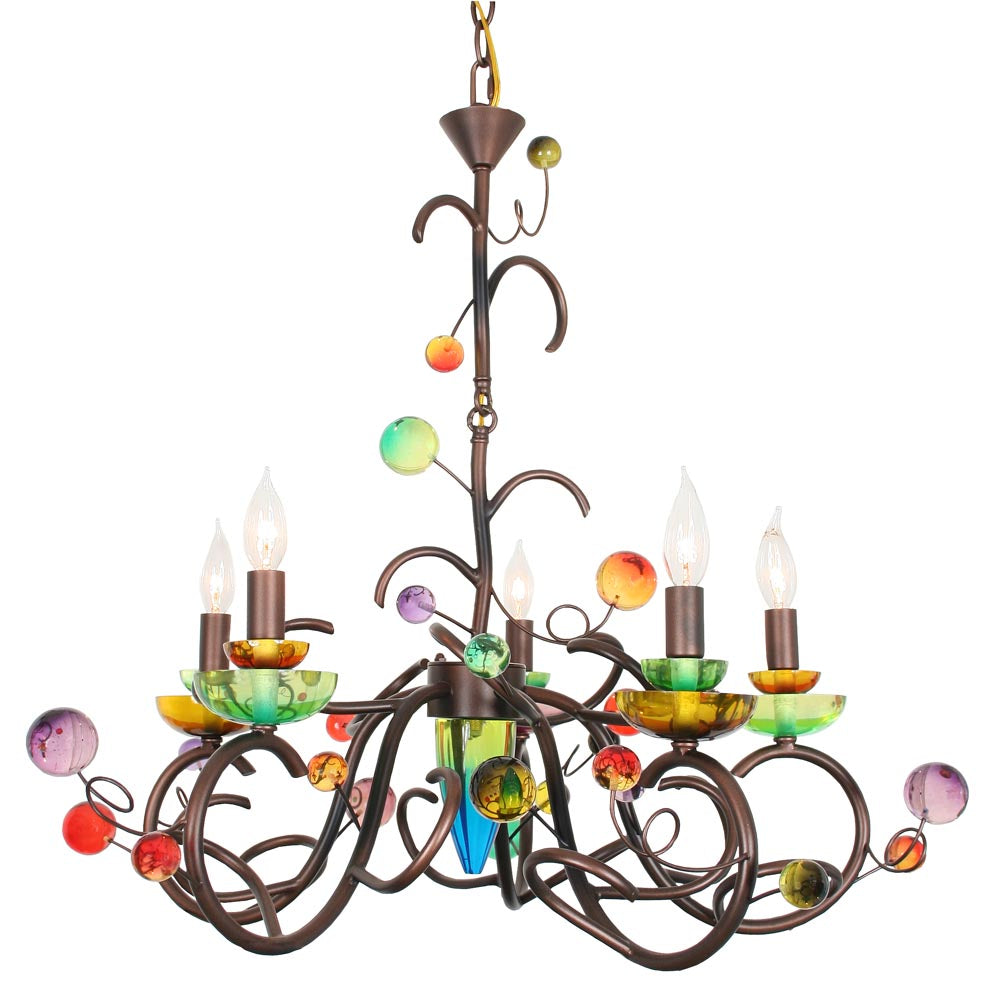 Van Teal Brazilian Nights 800350 Chandelier Light - Copper Black