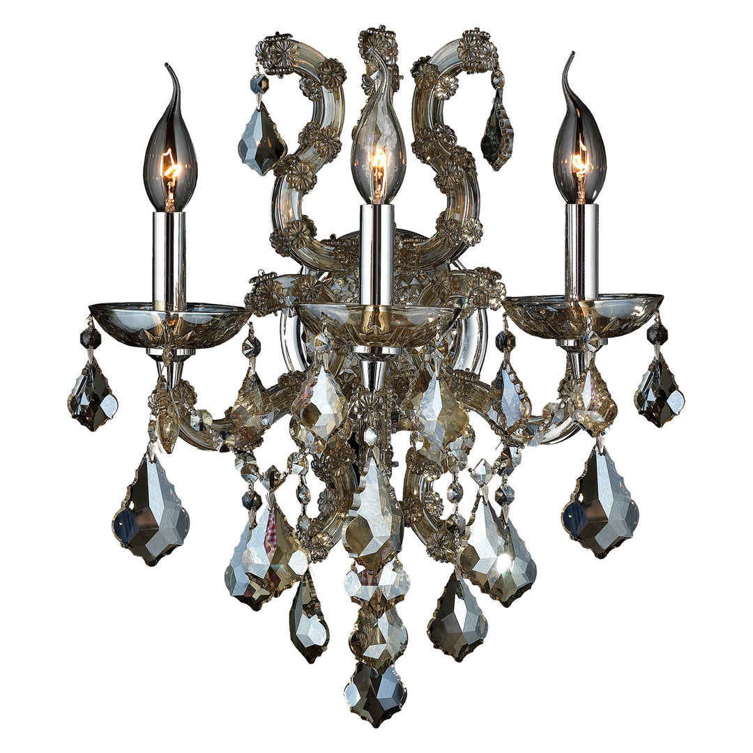 Worldwide Maria Theresa W23116C15-GT Wall Light - Polished Chrome