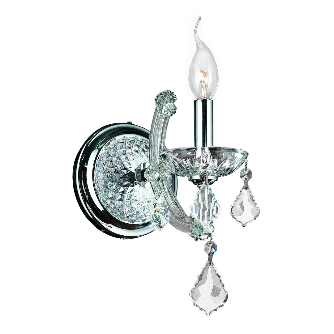 Worldwide Maria Theresa W23116C6-CL Wall Light - Polished Chrome