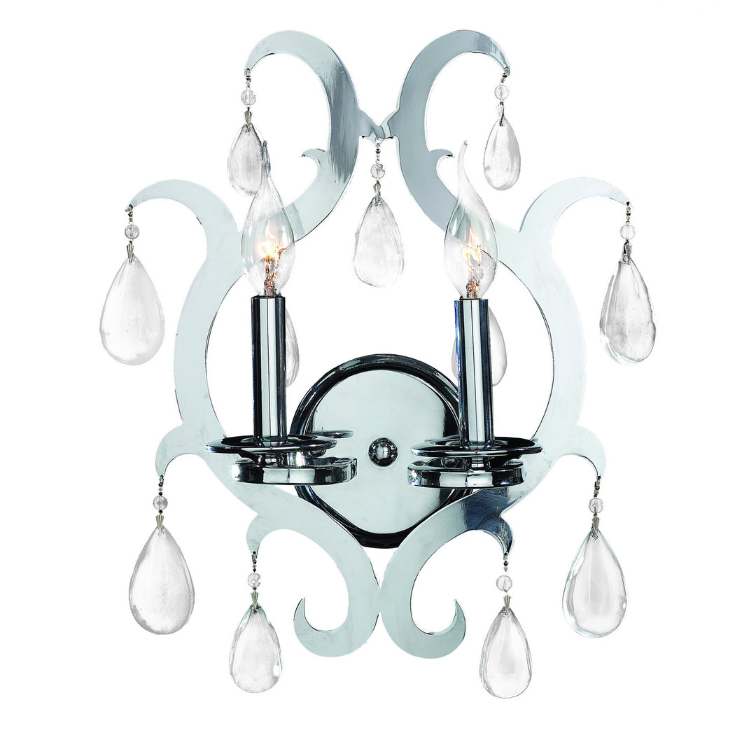 Worldwide Henna W23130C13 Wall Light - Polished Chrome